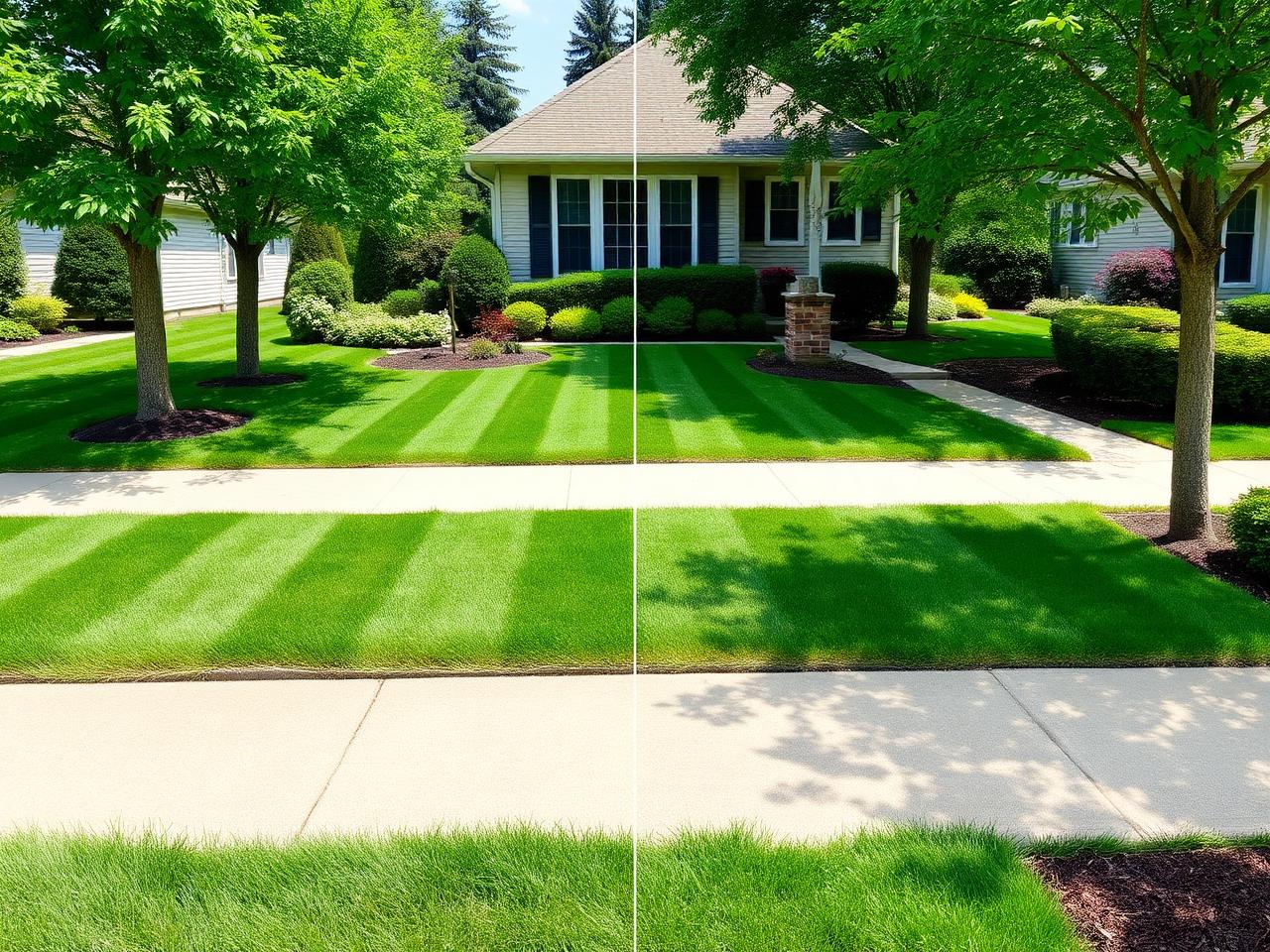 After – Lawn transformation
