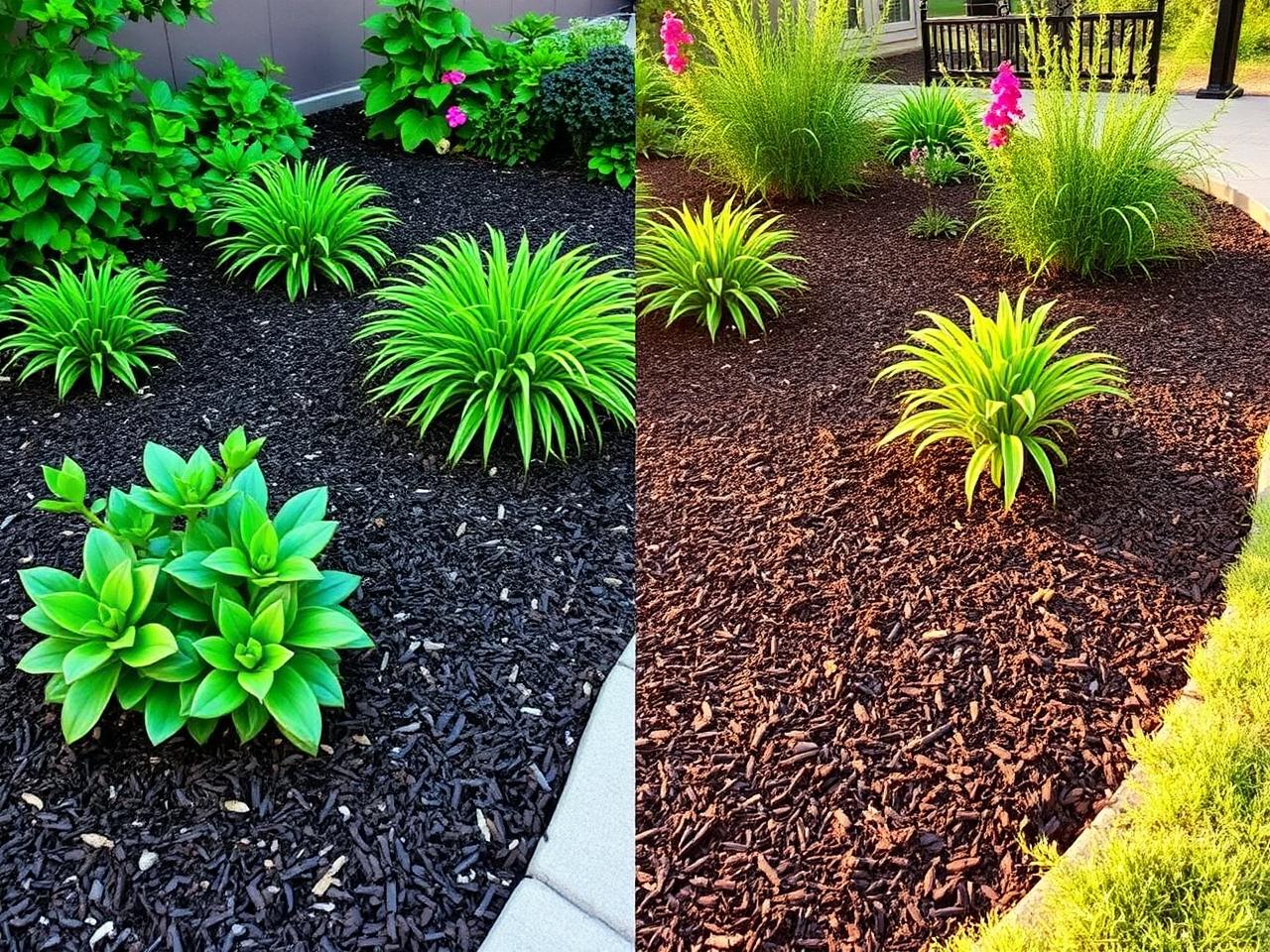 After – Mulch refresh